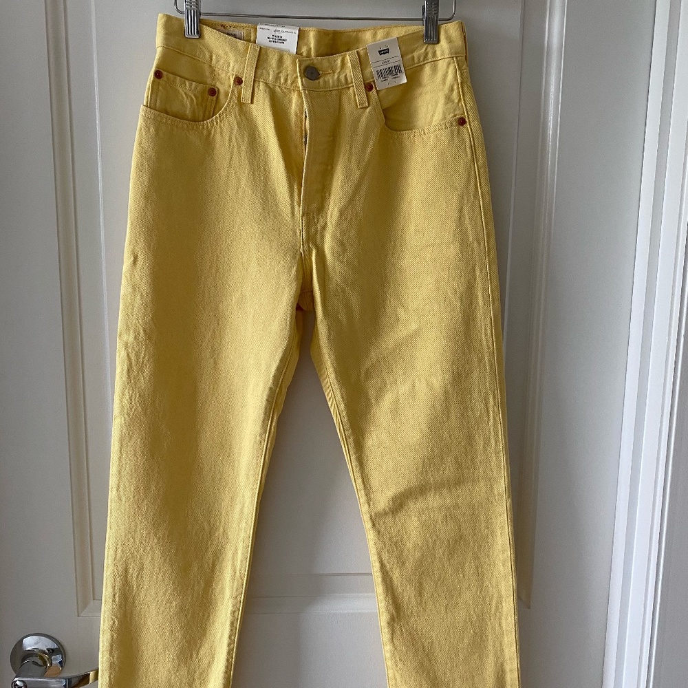 Levi's 501 Original Cropped Denim Jeans